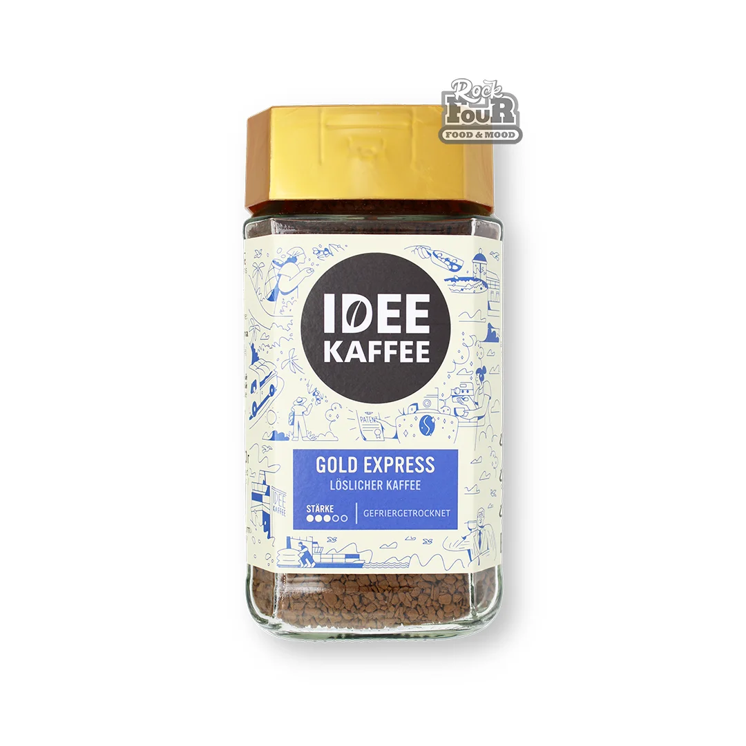 Instant coffee "Idee Kaffee Gold Express" 100g